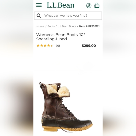 LL Bean Women Shearling Lined Snowboots - Picture 2 of 12
